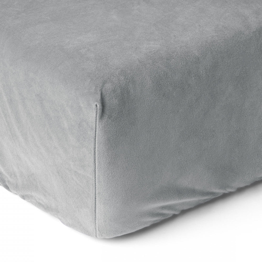 Velvet Hoeslaken Grau