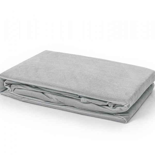 Velvet Hoeslaken Grau