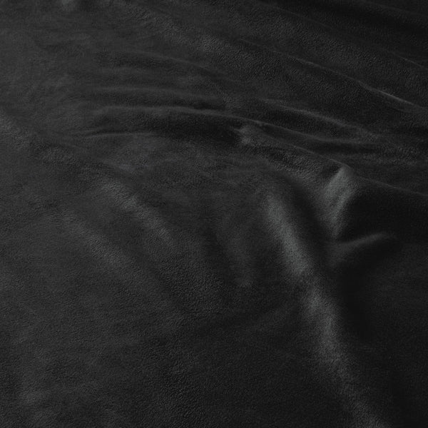 Velvet Hoeslaken Schwarz