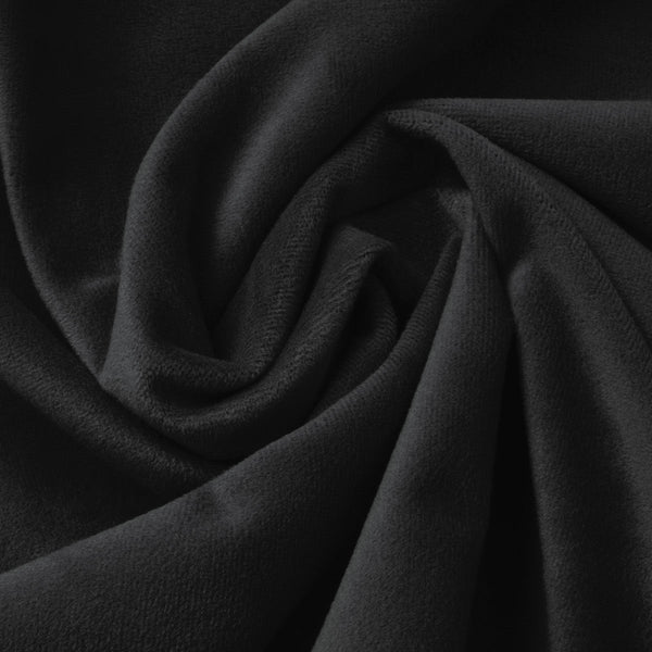Velvet Hoeslaken Schwarz