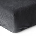 Velvet Spannbettlaken Anthrazit