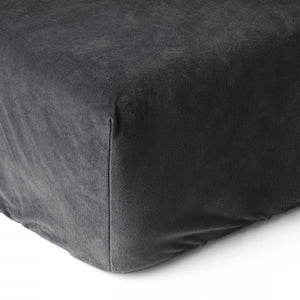 Velvet Hoeslaken Anthrazit