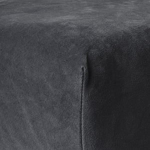 Velvet Hoeslaken Anthrazit