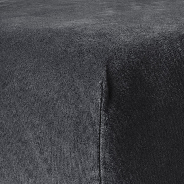 Velvet Hoeslaken Anthrazit