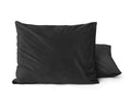 Velvet 2 in 1 Kissenbezüge Schwarz 60 x 70