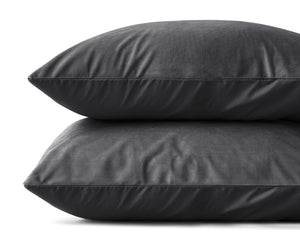 Velvet 2 in 1 Kissenbezüge Anthrazit 60 x 70