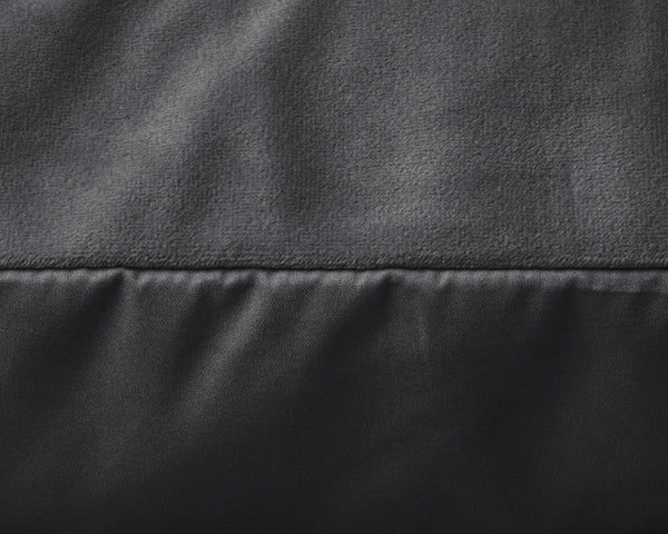 Velvet 2 in 1 Kissenbezüge Anthrazit 60 x 70