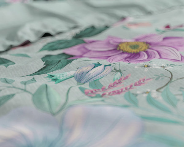 Bettbezug - Flore Blau