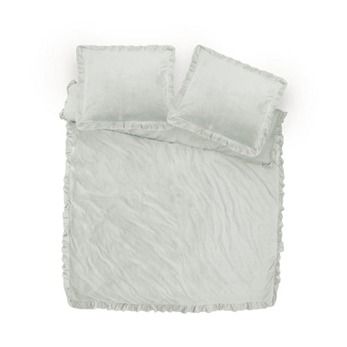 Velvet Ruffles Weiß