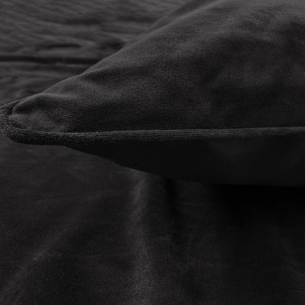 Velvet Piping Schwarz