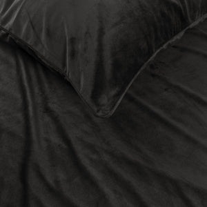 Velvet Piping Schwarz