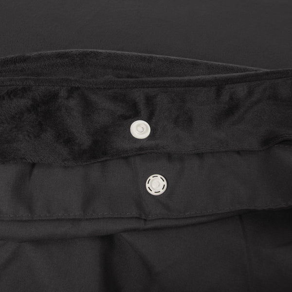 Velvet Piping Schwarz