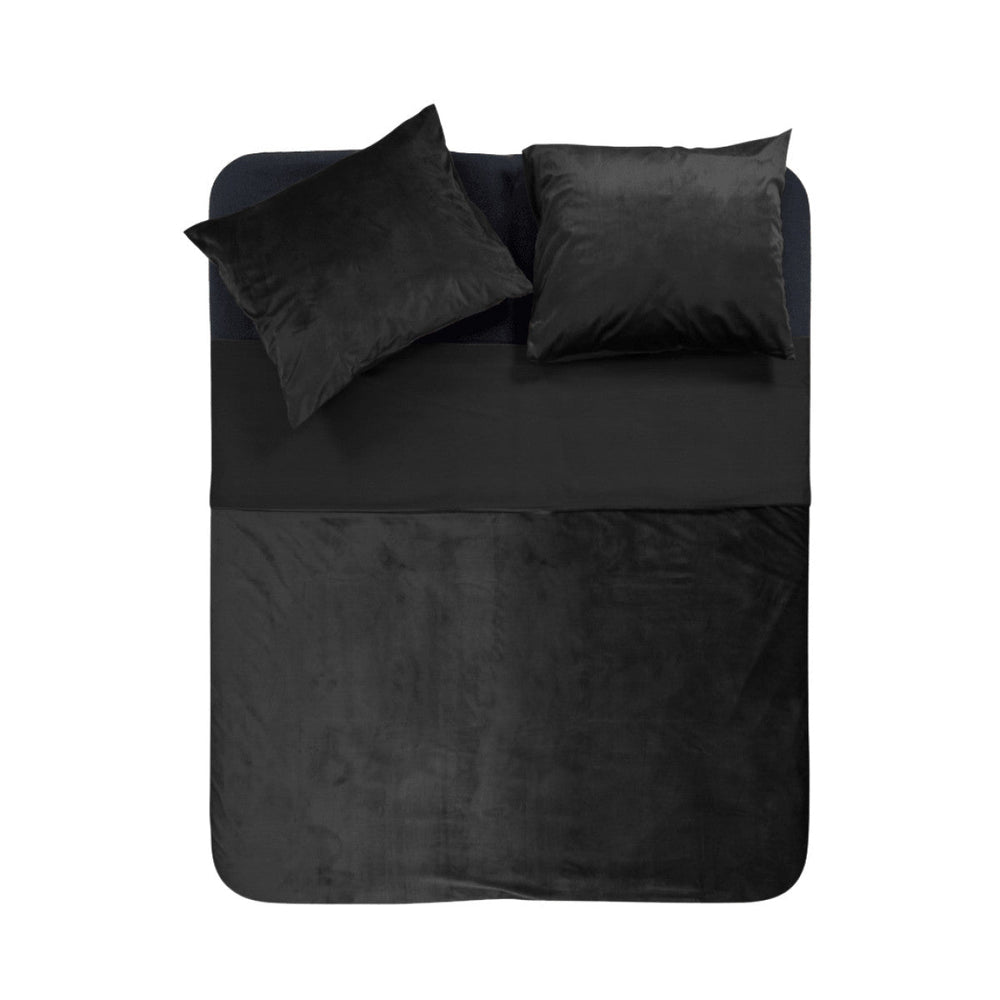 Velvet Piping Schwarz