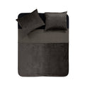 Bettbezug - Velvet Piping Taupe