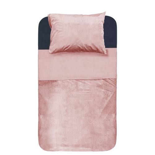 Bettbezug - Velvet Piping Soft Pink