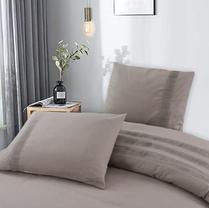 Bettbezug - Bali Taupe - 100% Baumwolle