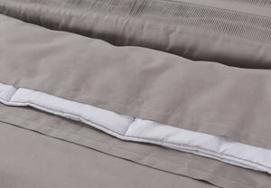 Bettbezug - Bali Taupe - 100% Baumwolle
