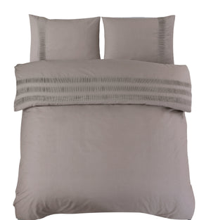Bettbezug - Bali Taupe - 100% Baumwolle