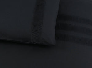 Bettbezug - Bali Schwarz - 100% Baumwolle
