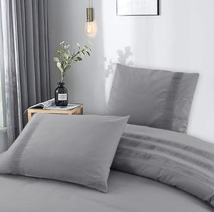 Bettbezug - Bali Grau - 100% Baumwolle