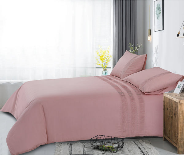 Bettbezug - Bali Rosa - 100% Baumwolle