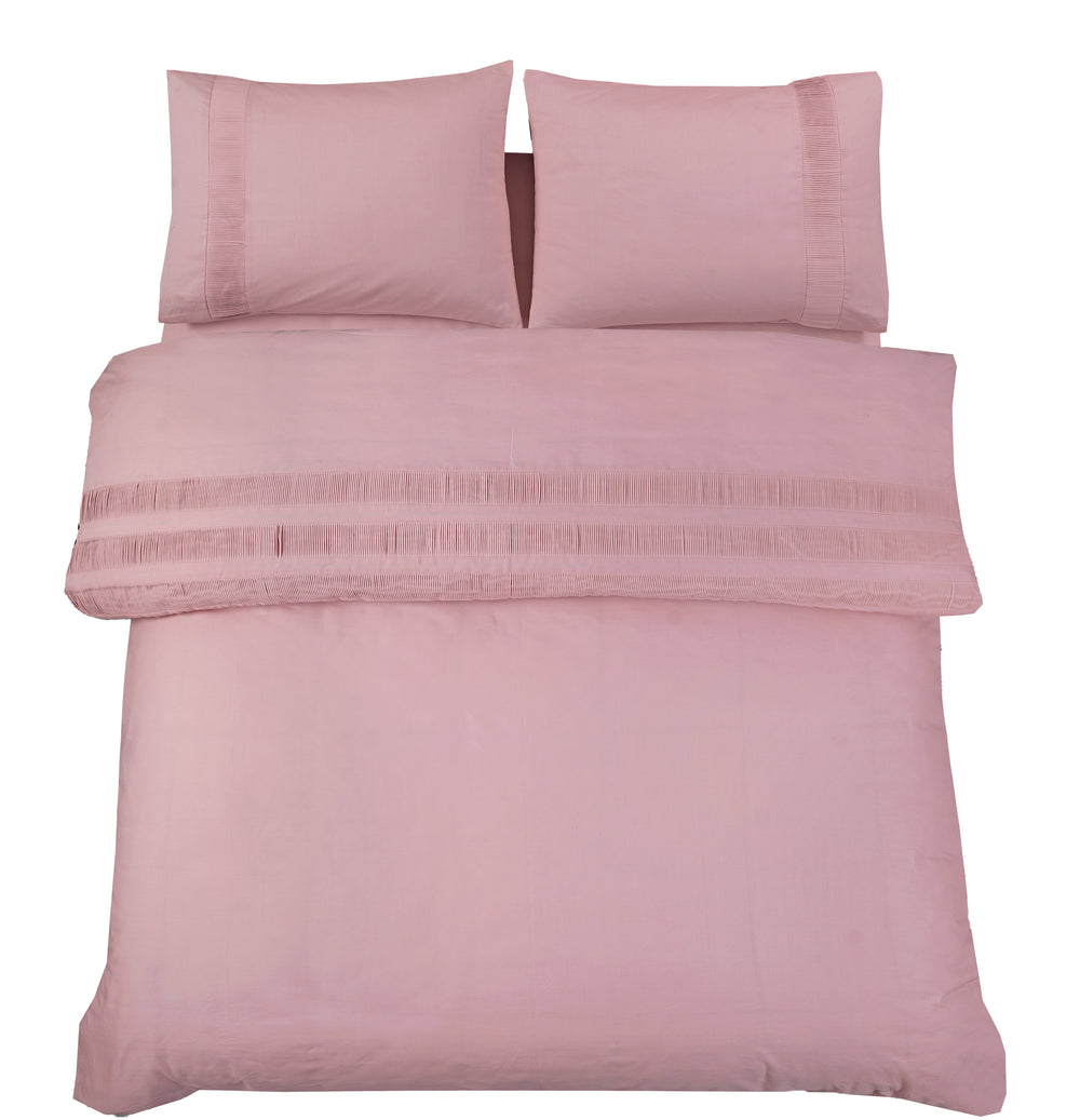 Bettbezug - Bali Rosa - 100% Baumwolle