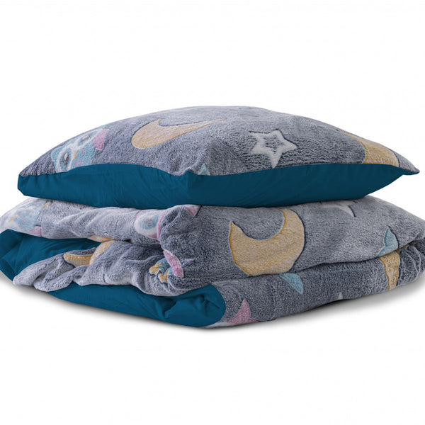 Glow in the dark Night Owl Blau