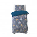 Bettbezug - Glow in the dark Night Owl Blau