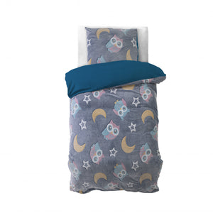 Glow in the dark Night Owl Blau