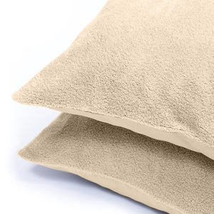 Teddy Kissenbezüge 2pack Taupe 60 x 70