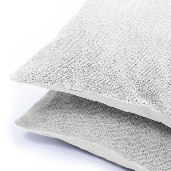 Teddy Kissenbezüge 2pack Grau 60 x 70