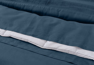 Bettbezug - Bali Blau- 100% Baumwolle