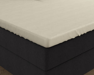 Dubbel Jersey 220 gr. Topper Spannbettlaken Creme