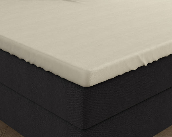 Dubbel Jersey 220 gr. Topper Spannbettlaken Creme