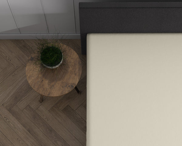 Dubbel Jersey 220 gr. Topper Spannbettlaken Creme