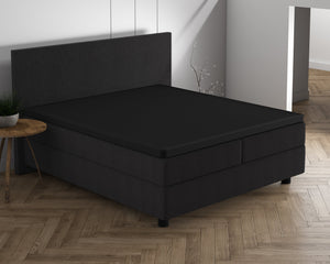 Dubbel Jersey 220 gr. Topper Spannbettlaken Schwarz