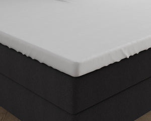 Dubbel Jersey 220 gr. Splittopper Spannbettlaken Weiß