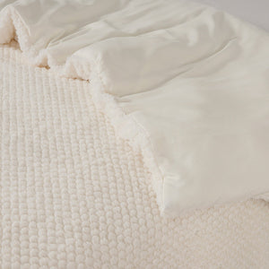 Bettbezug - Fur Teddy Beige