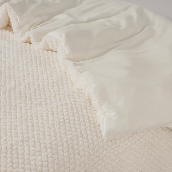 Bettbezug - Fur Teddy Beige