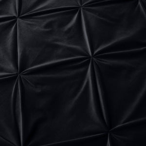 Velvet Pintuck Schwarz