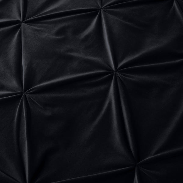Velvet Pintuck Schwarz