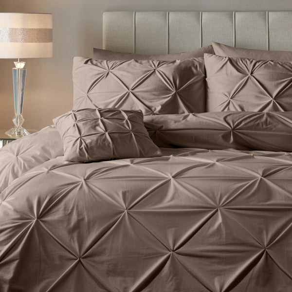 Velvet Pintuck Taupe