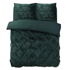 Velvet Pintuck Grün