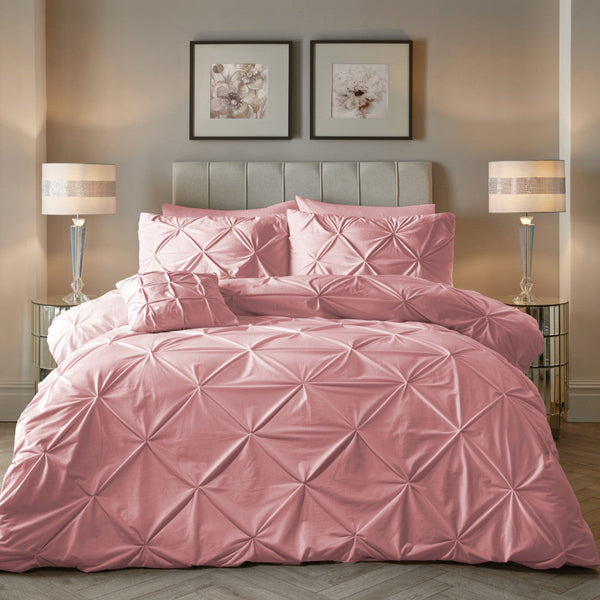 Velvet Pintuck Rosa