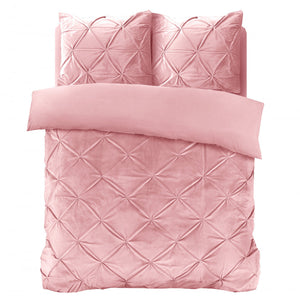 Velvet Pintuck Rosa