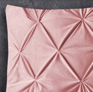 Velvet Pintuck 2pack Kissenbezüge Rosa 60 x 70