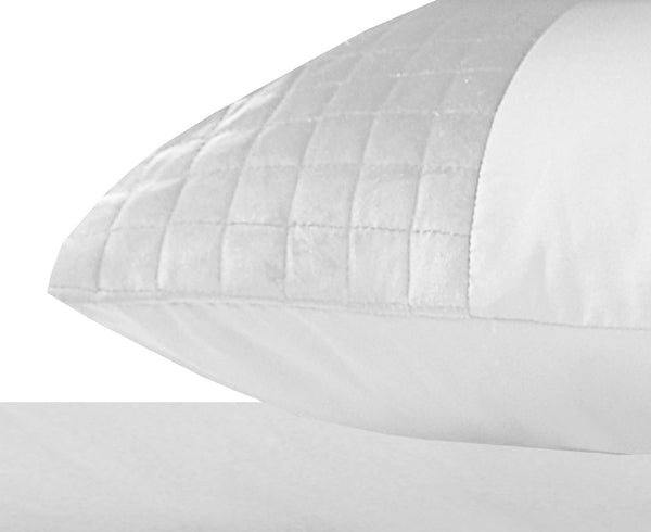 Velvet Band Weiß 2pack Bezüge 60 x 70