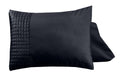Velvet Band Schwarz 2pack Bezüge Black 60 x 70