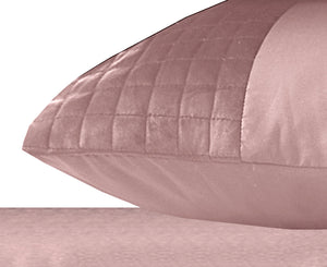 Velvet Band Rosa 2pack Bezüge Pink 60 x 70