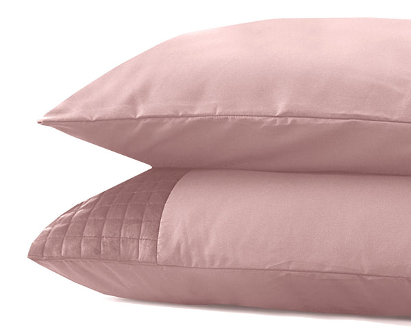 Velvet Band Rosa 2pack Bezüge Pink 60 x 70